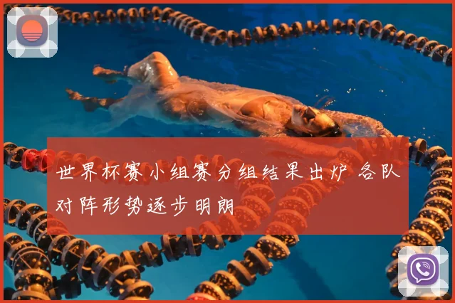 世界杯赛小组赛分组结果出炉 各队对阵形势逐步明朗